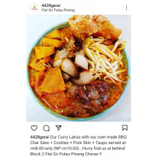 4428 Gerai Food+Dessert+Drink Menu