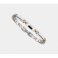 SABONA LONDON 1959 ~LADIES EXECUTIVE SILVER DUET BRACELET- #333