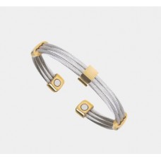 SABONA LONDON 1959 UNISEX Trio Cable Stainless/Gold - #363